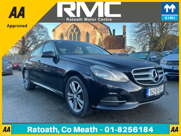 Mercedes-Benz E-Class Saloon, Diesel Hybrid, 2014, Black