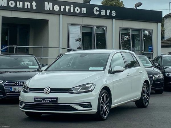Volkswagen Golf Hatchback, Petrol, 2019, White