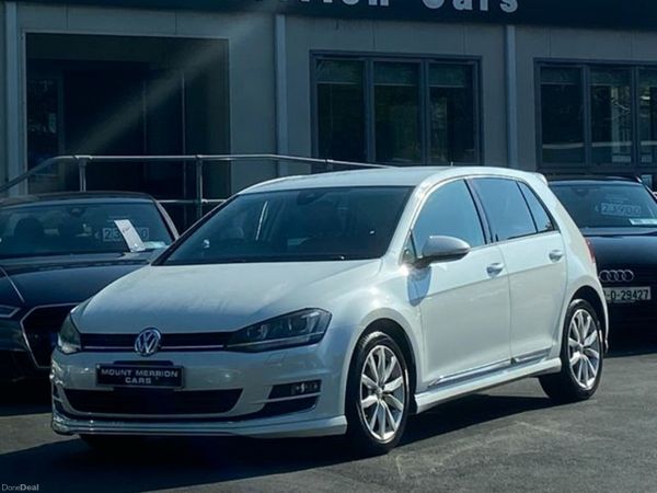 Volkswagen Golf Hatchback, Petrol, 2017, White