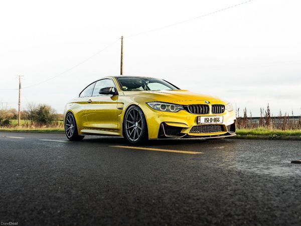 BMW M4 Saloon, Petrol, 2015, Yellow