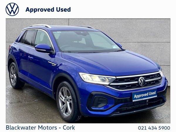 Volkswagen T-Roc SUV, Petrol, 2022, Blue