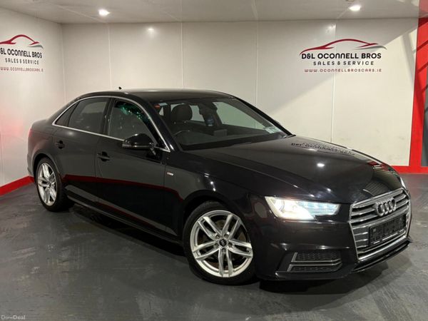 Audi A4 Saloon, Diesel, 2017, Black