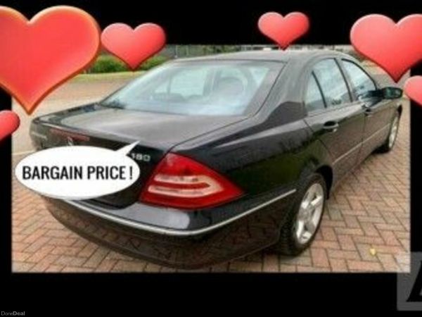 Mercedes-Benz C-Class Saloon, Petrol, 2006, Black