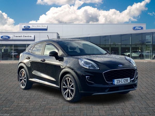 Ford Puma SUV, Petrol Hybrid, 2023, Black