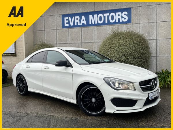 Mercedes-Benz CLA Saloon, Petrol, 2015, White