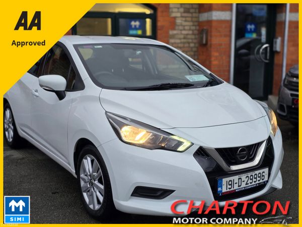 Nissan Micra Hatchback, Petrol, 2019, White