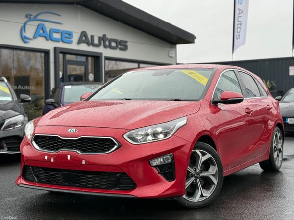 Kia Ceed Hatchback, Diesel, 2019, Red