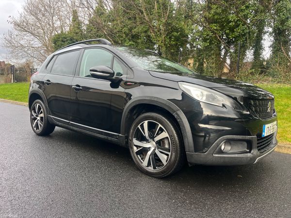 Peugeot 2008 Estate, Petrol, 2017, Black