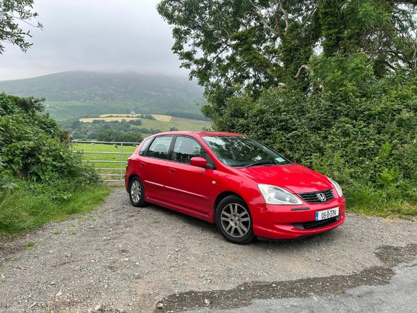 Honda Civic Hatchback, Petrol, 2006, Red