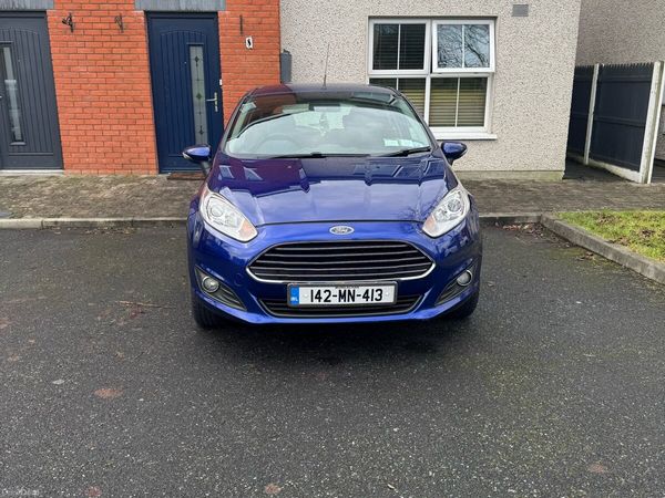 Ford Fiesta Hatchback, Petrol, 2014, Blue