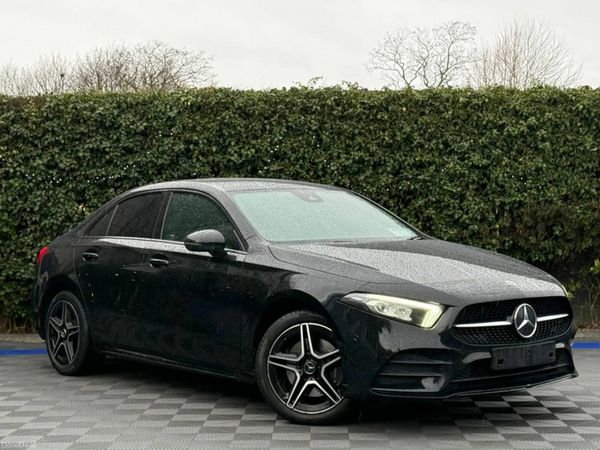 Mercedes-Benz A-Class Saloon, Petrol Hybrid, 2022, Black