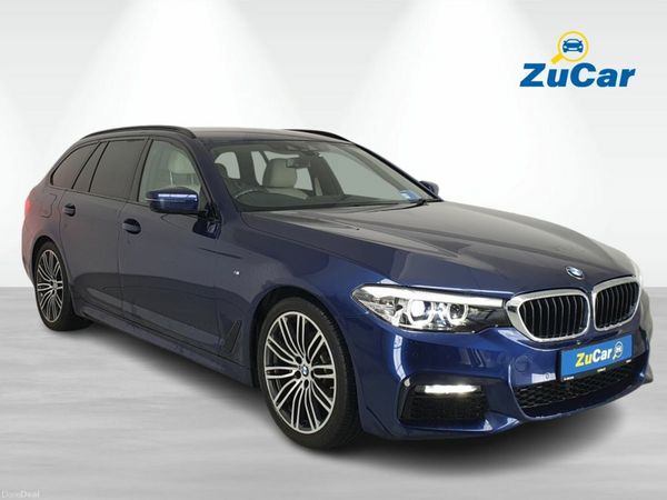 BMW 5-Series Estate, Diesel, 2020, Blue