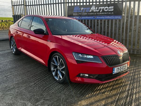 Skoda Superb Hatchback, Diesel, 2017, Red