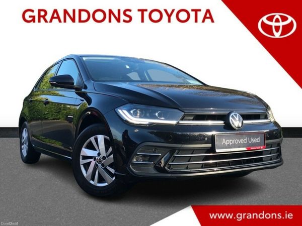 Volkswagen Polo Hatchback, Petrol, 2023, Black