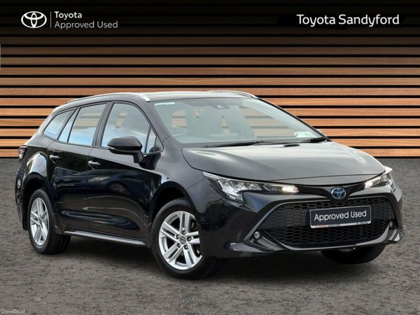 Toyota Corolla Estate, Petrol Hybrid, 2023, Black