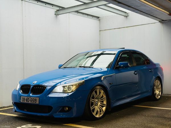 BMW 5-Series Saloon, Diesel, 2008, Blue