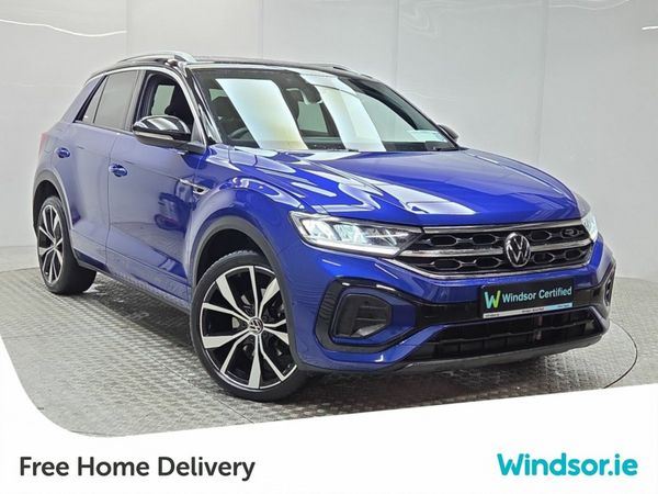 Volkswagen T-Roc SUV, Petrol, 2023, Blue