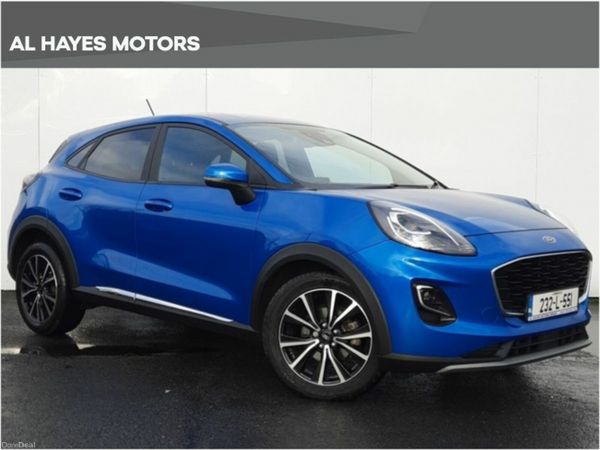 Ford Puma MPV, Petrol Hybrid, 2023, Blue