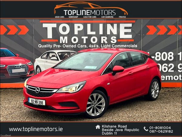 Opel Astra Hatchback, Diesel, 2016, Red