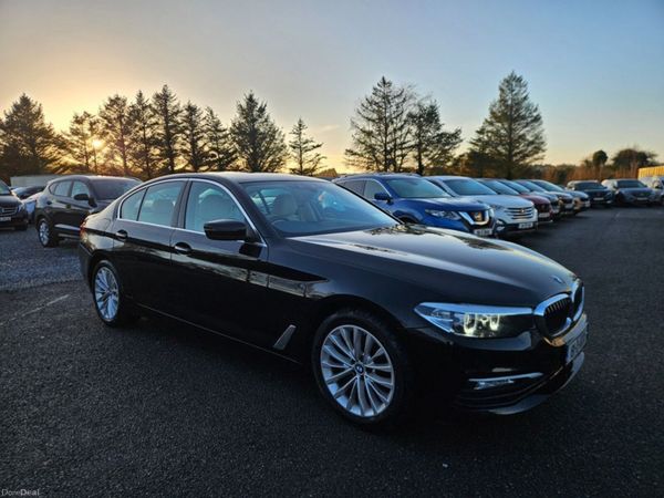 BMW 5-Series Saloon, Diesel, 2018, Black