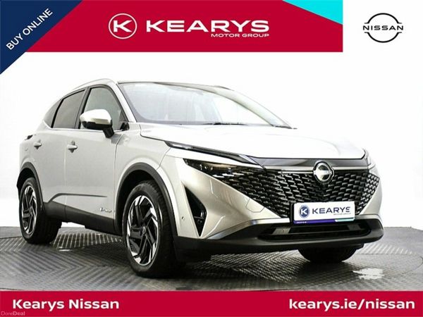 Nissan Qashqai SUV, Petrol Hybrid, 2025, Silver