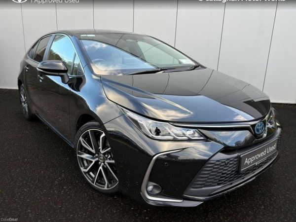 Toyota Corolla Saloon, Petrol Hybrid, 2024, Black