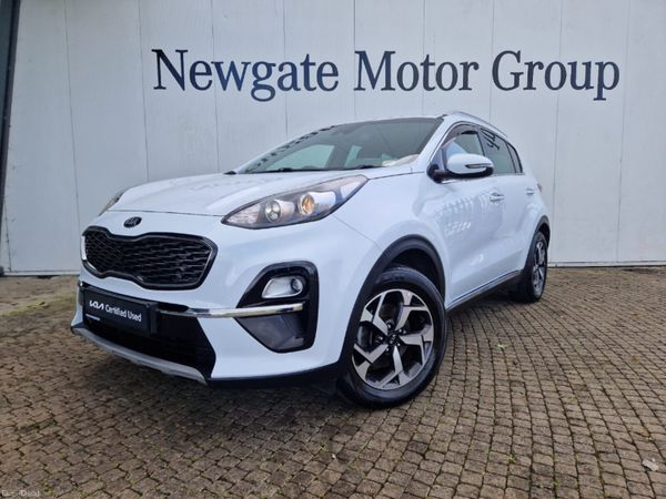 Kia Sportage MPV, Diesel Hybrid, 2020, White