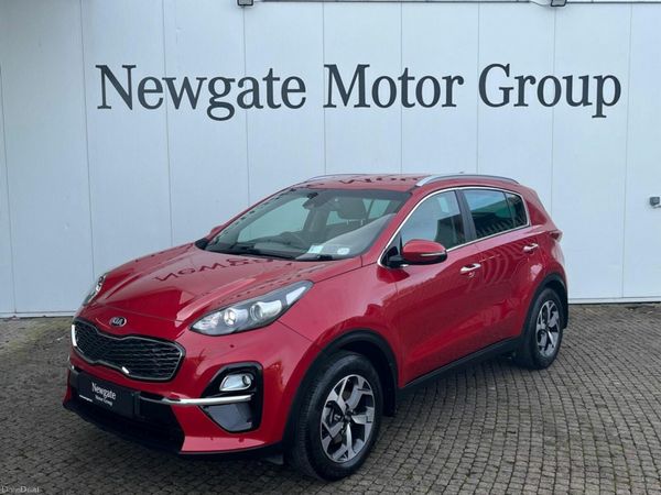 Kia Sportage MPV, Diesel, 2020, Red