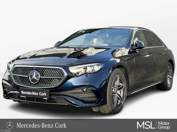 Mercedes-Benz E-Class Saloon, Petrol Hybrid, 2026, Blue
