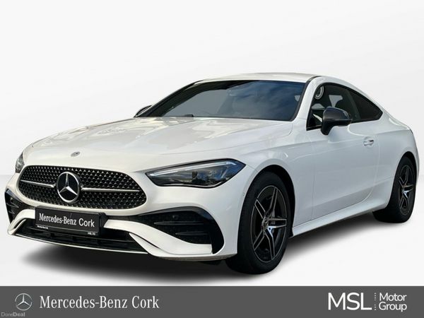 Mercedes-Benz CLE Coupe, Diesel Hybrid, 2024, White