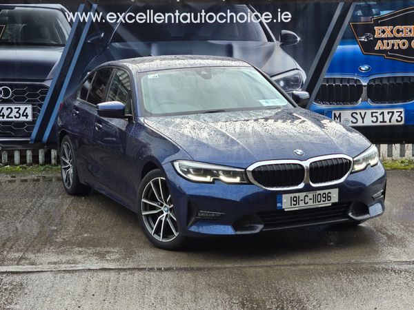 BMW 3-Series Saloon, Diesel, 2019, Blue