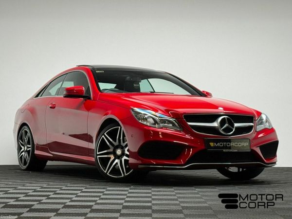 Mercedes-Benz E-Class Coupe, Diesel, 2015, Red