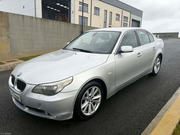 BMW 5-Series Saloon, Diesel, 2007, Silver