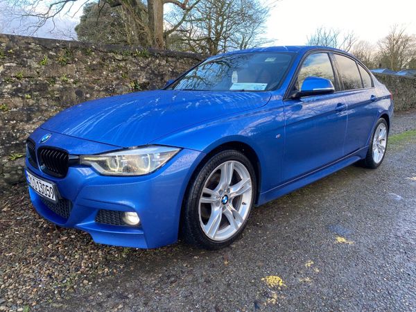 BMW 3-Series Saloon, Diesel, 2017, Blue