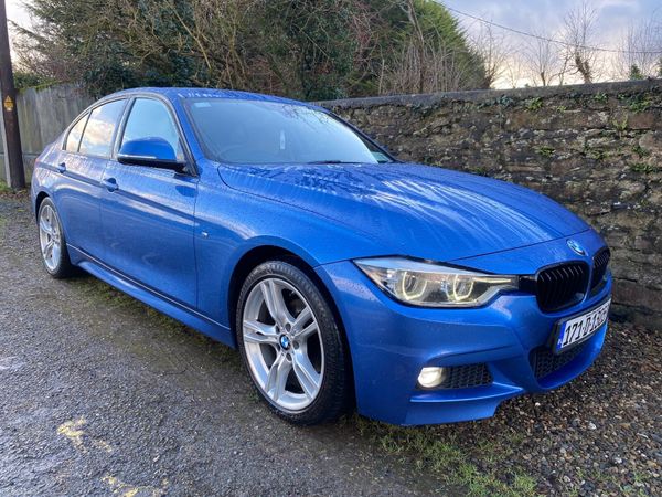 BMW 3-Series Saloon, Diesel, 2017, Blue