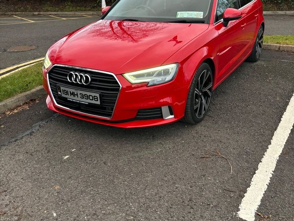Audi A3 Hatchback, Petrol, 2019, Red