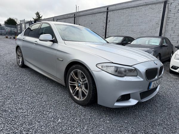 BMW 5-Series Saloon, Diesel, 2012, Silver