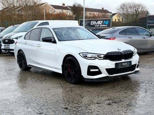BMW 3-Series Saloon, Petrol Hybrid, 2021, White