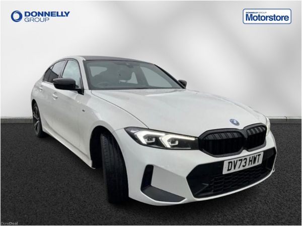 BMW 3-Series Saloon, Petrol Hybrid, 2024, White