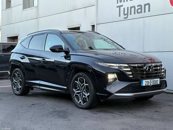 Hyundai Tucson SUV, Petrol Plug-in Hybrid, 2023, Black