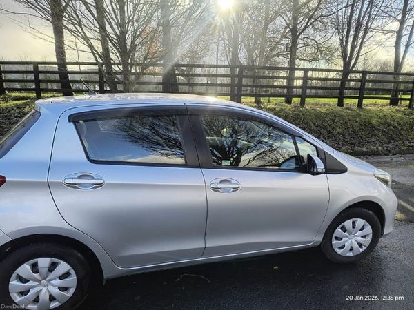 Toyota Vitz Hatchback, Petrol, 2013, Silver