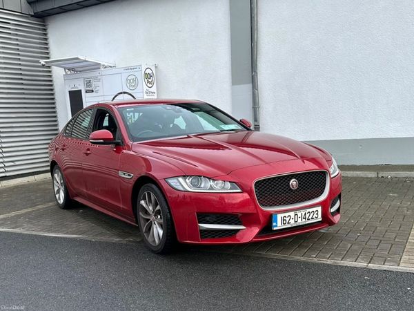 Jaguar XF Saloon, Diesel, 2016, Red