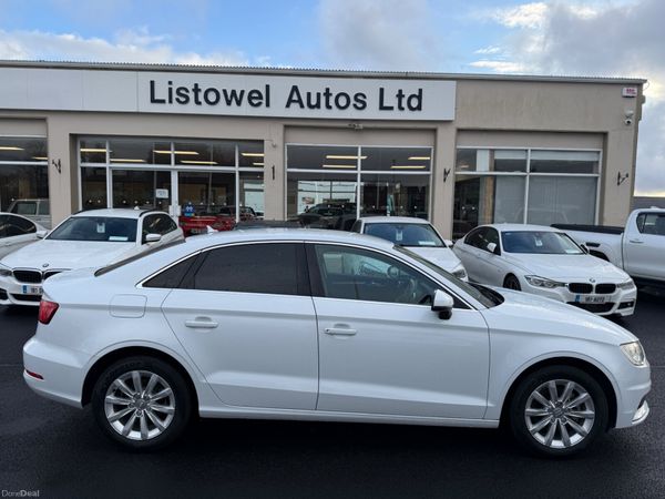 Audi A3 Saloon, Petrol, 2016, White