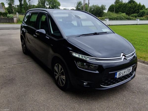 Citroen Grand C4 Picasso Hatchback, Diesel, 2016, Black