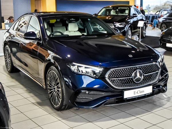 Mercedes-Benz E-Class Saloon, Diesel Plug-in Hybrid, 2026, Blue