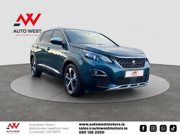 Peugeot 5008 SUV, Diesel, 2018, Blue