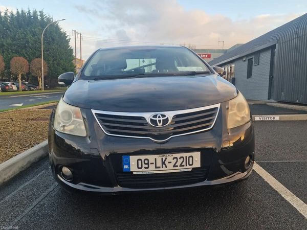 Toyota Avensis Saloon, Diesel, 2009, Black