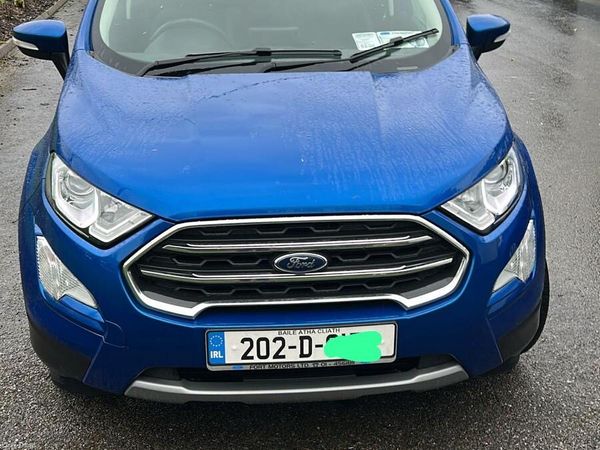 Ford EcoSport SUV, Diesel, 2020, Blue