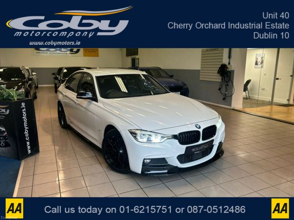 BMW 3-Series Saloon, Petrol Hybrid, 2017, White