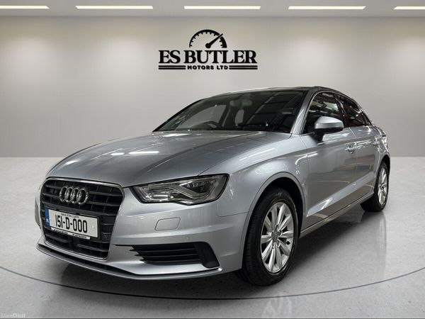 Audi A3 Saloon, Petrol, 2015, Silver